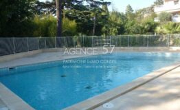 CANNES MONTROSE - 2P RDJ terrasses piscine garage