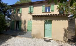 MOUGINS - MAISON INDIVIDUELLE NEUVE AVEC JARDIN
