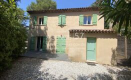 MOUGINS - MAISON INDIVIDUELLE NEUVE AVEC JARDIN