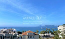 CANNES BANANE - 4P vue mer panoramique 150m² avec terrasse