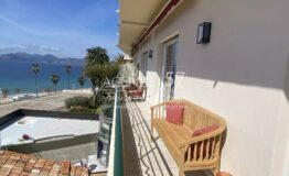 CANNES - Plages du Midi - 4P luxe vue mer panoramique