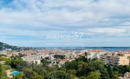 CANNES - PETIT JUAS - TOIT TERRASSE VUE MER PANORAMIQUE