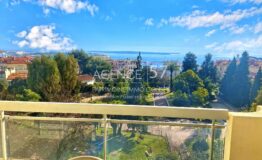 Vue mer panoramique 2/3P 50m2 avec terrasse