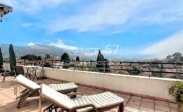 Le Cannet toit terrasse vue panoramique mer et collines